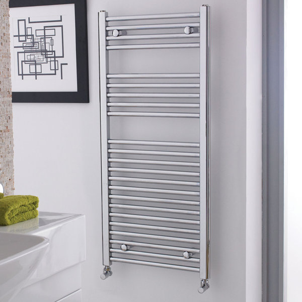Nuie Barmby Wall Mount Heated Towel Rail & Reviews | Wayfair.co.uk